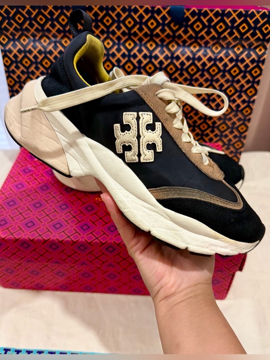 Tory Burch Shoes - Tory Burch Good Luck trainers size 6